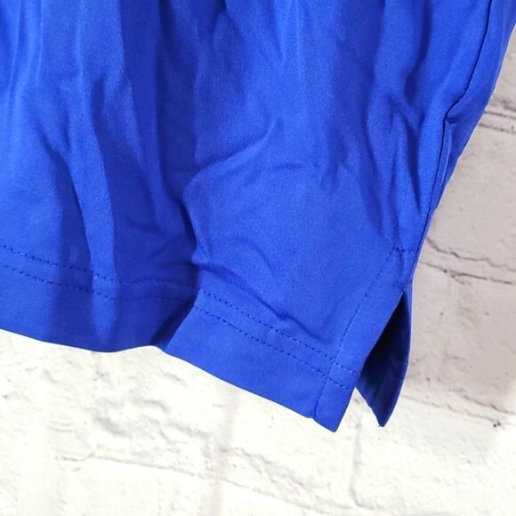 NWOT Greg Norman Freedom Micro Pique Stretch Golf Polo Maritime Blue Size Small - Picture 7 of 11